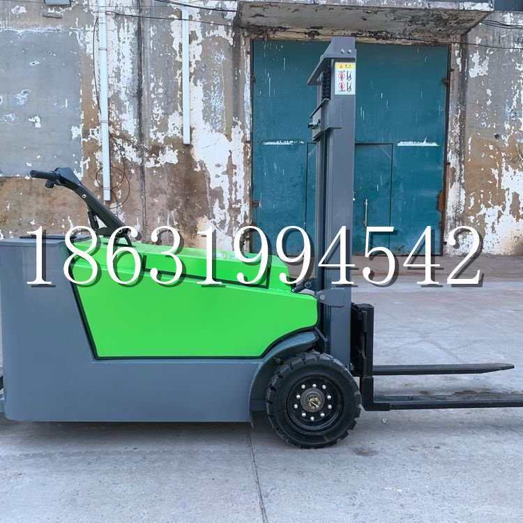 浪卡子县小型电动叉车1吨2吨步行站驾式电瓶堆高充电装卸车液压升降车铲车